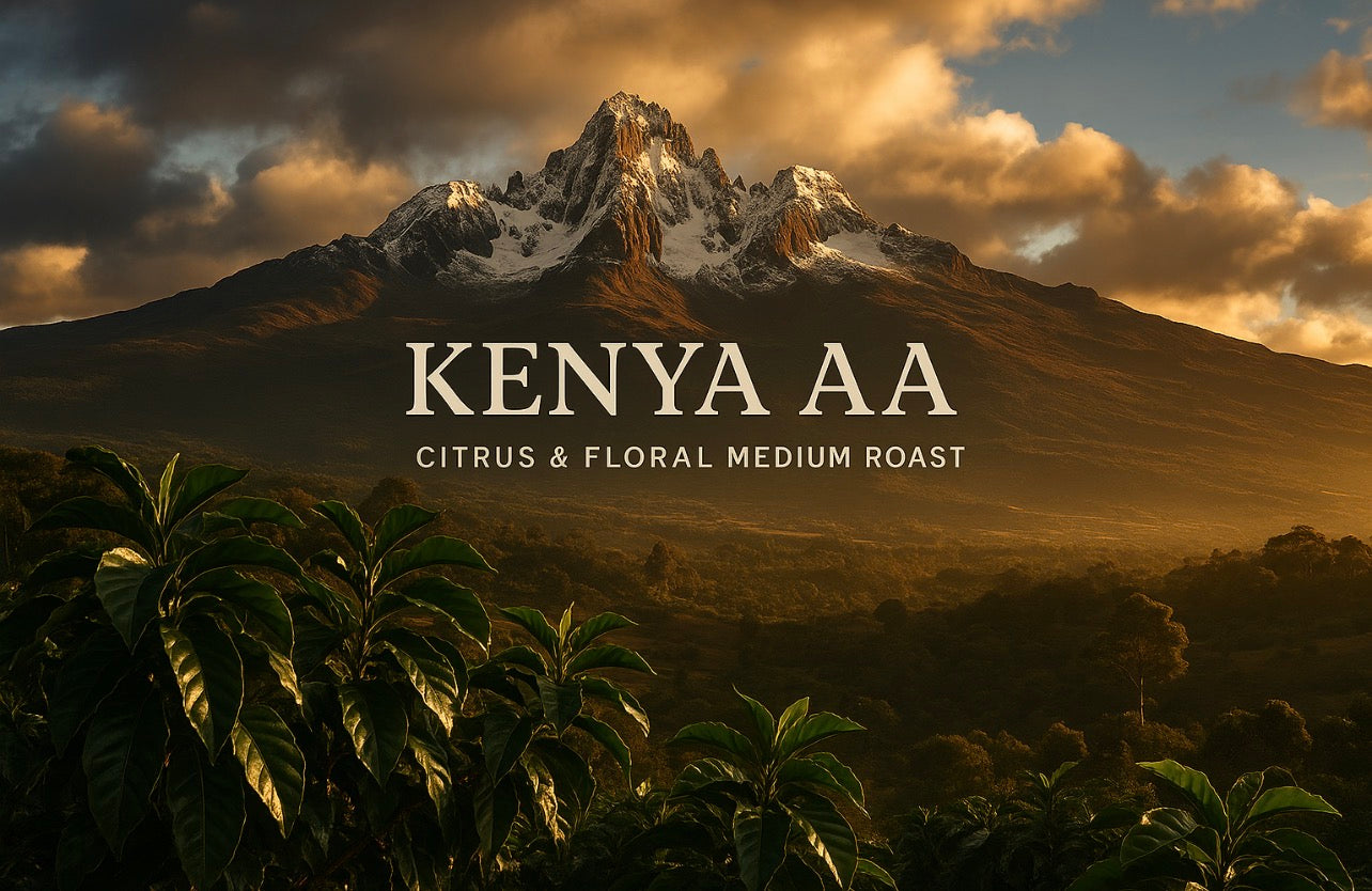 Kenya AA – Citrus & Floral Medium Roast - Big Fella’s Coffee