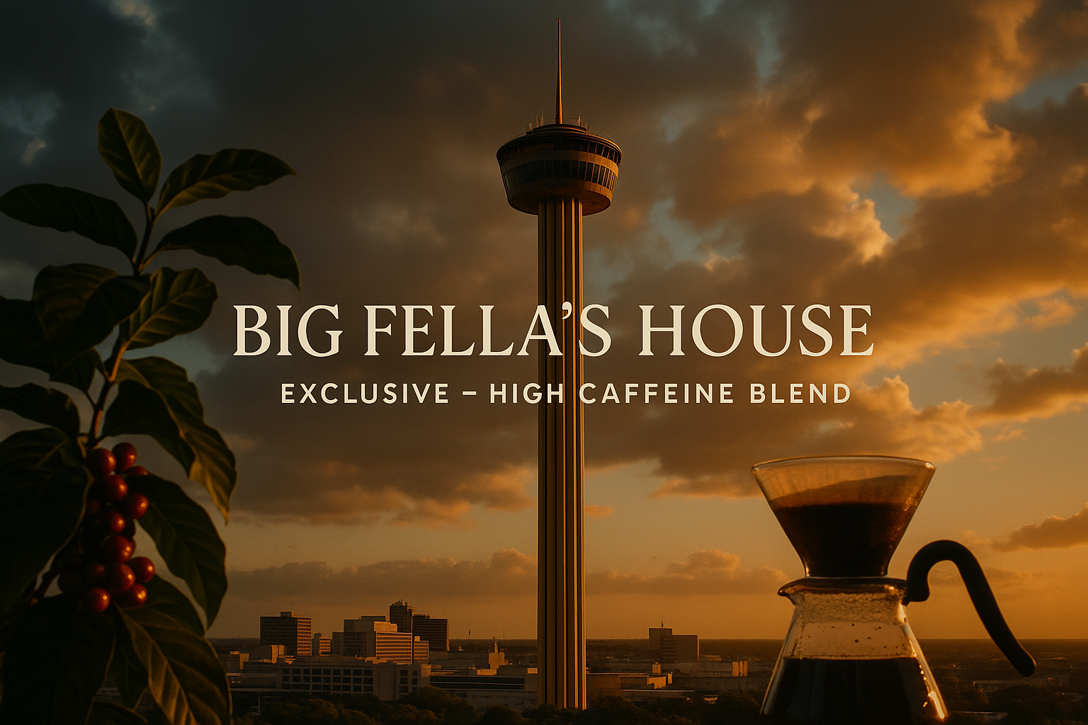 Big Fella's House Exclusive with Tower of the Americas