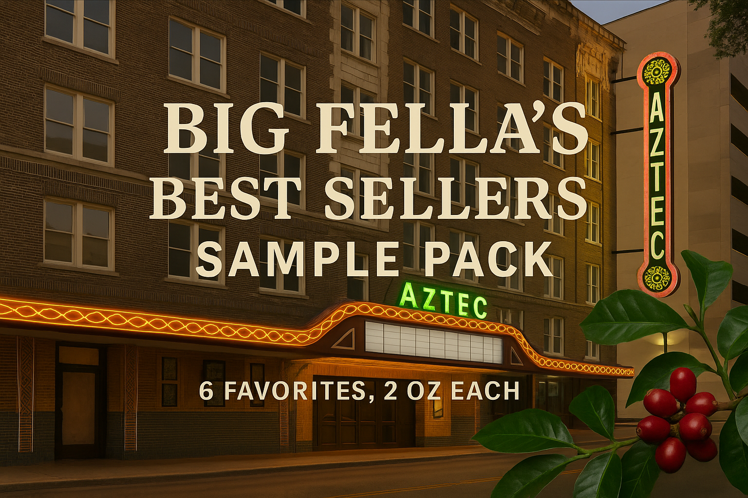 Big Fella's Best Sellers Sample Pack