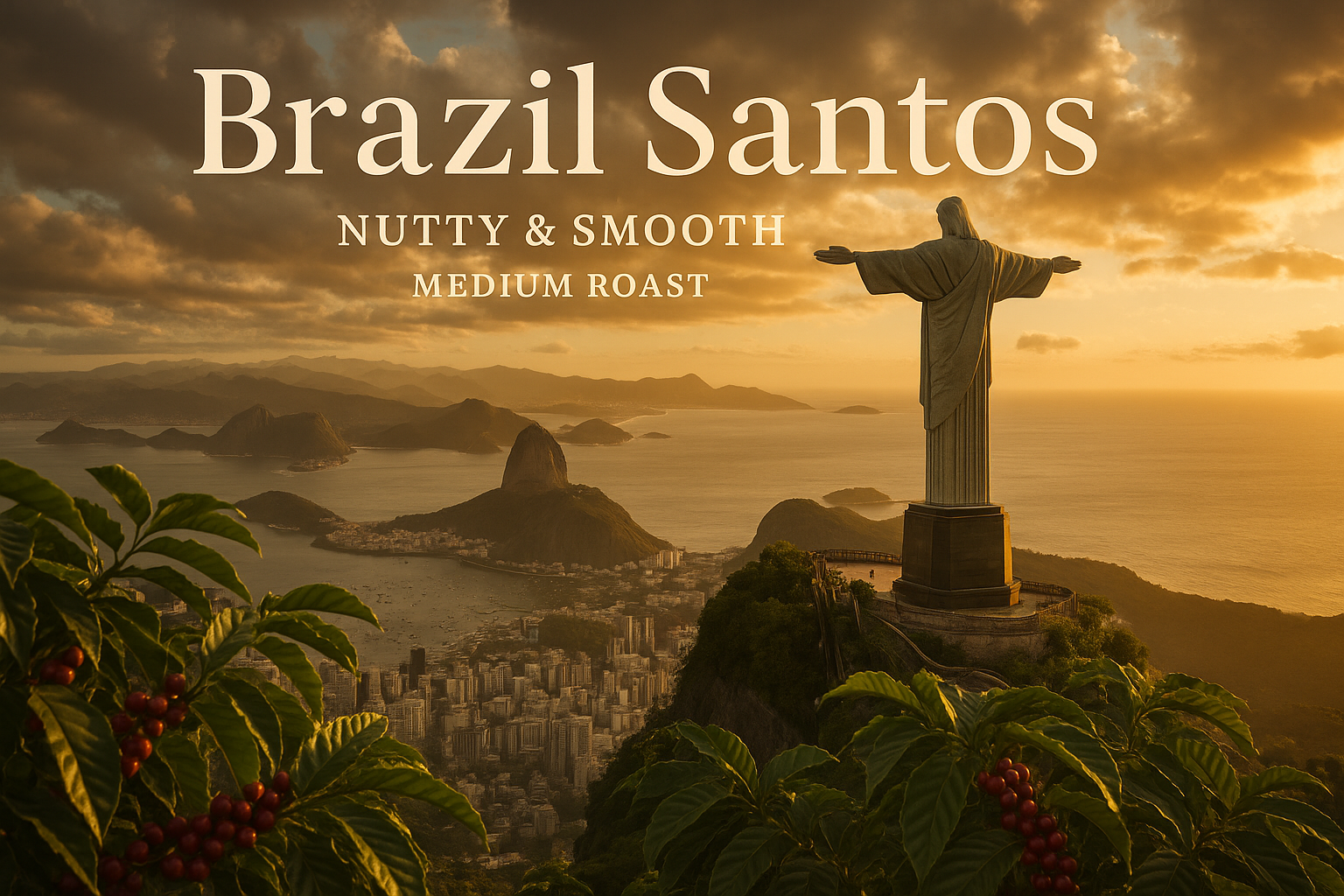 Brazil Santos with Christ the Redeemer
